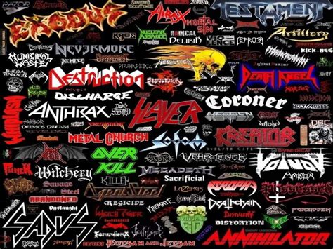 thrash metal bands list